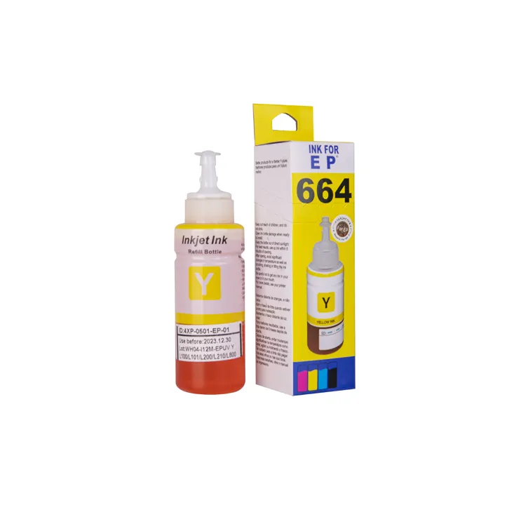 Tinta de botella para impresora epson L100, L101, L110, L200, L201, L210, L211, L800, L801, sistema a granel, 70ml