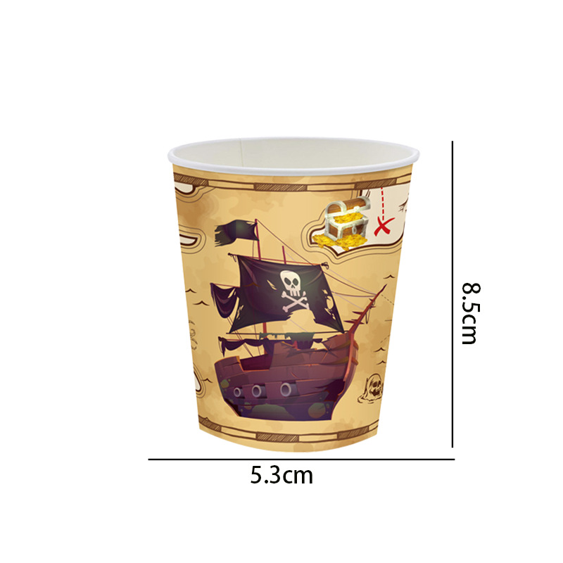 Gobelets en papier 10 Gris