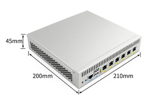 6LAN Firewall Pfsense VPN Intel Atom D525 <strong>Network</strong> Security Appliance Router PC 2USB2.0 1COM 1VGA FAN 1u Router Firewall <strong>Function</strong>