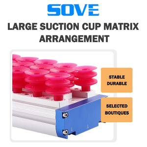 Sove thành phần khí nén được xây dựng trong máy phát điện chân không và sponge Aspirator hút cup chân không Gripper phụ kiện loại - Product Image 6