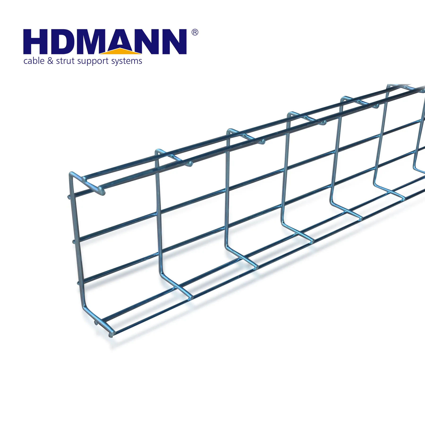 Hdmann ถาดสายตะกร้าลวดสแตนเลสพร้อมอุปกรณ์เสริม