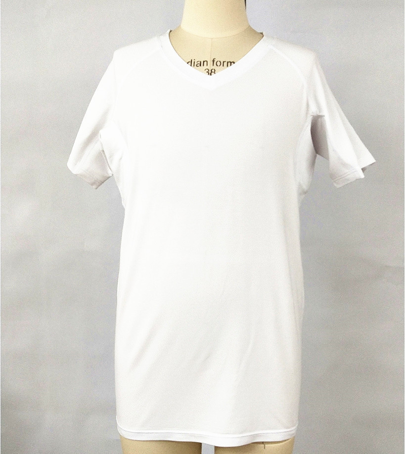 Homme Col en V - Blanc