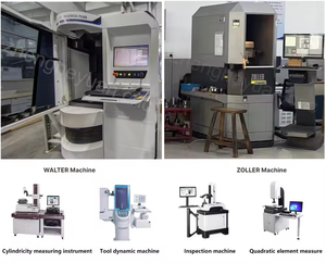 ZHY son derece doğru karbür CNC Metal kesici freze kesicisi 4 flüt freze kesicisi için karbür kesme aletleri - Product Image 6