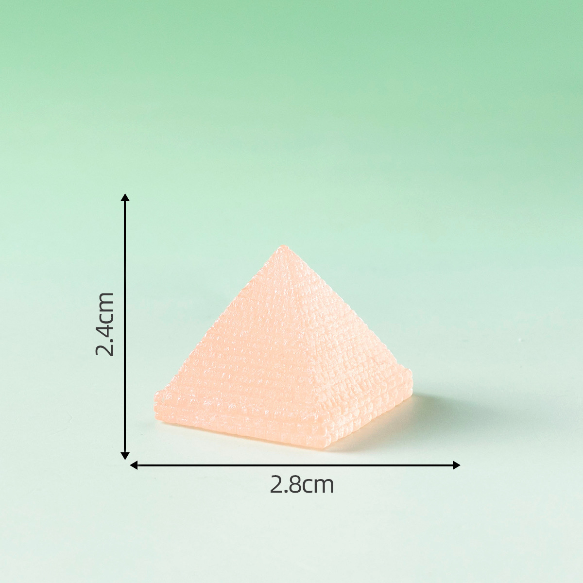 colorful 12 Luminous Pyramids