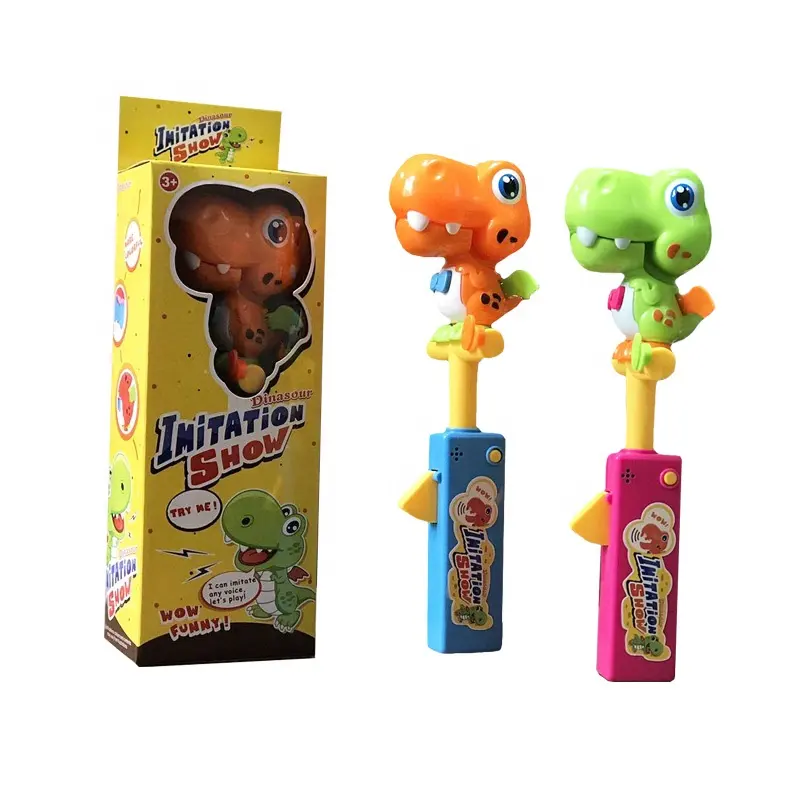 JollySweets electric educational toys record and speaking animal model toys