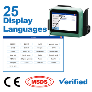 Neuer tragbarer T1 Mini-Hand-Tinten strahl drucker Datums drucker Touchscreen-Logo Codier maschine Kleiner Drucker für Flaschen verschlüsse und Karton - Product Image 2
