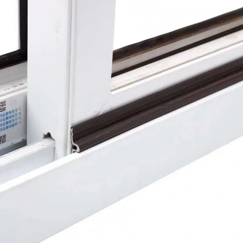Уплотнительная лента для раздвижных окон, ветрозащитная Звукоизоляционная уплотнительная лента для дверей и окон, уплотнительная лента для окон из алюминиевого сплава