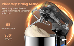 Nhà Sản xuất nhà cung cấp nhà máy 4.5L điện mini đứng bánh trộn với bột móc EU/chúng tôi cắm cho Baking nhà bếp thực phẩm bột - Product Image 4