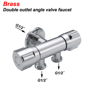 多機能Bidetトイレダブルコンセントダブルアングルバルブブラケット2アウト水分離器Bidet - Product Image 2