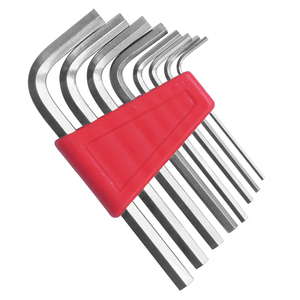 Kompakt 5 adet cr-v çelik Hex Allen anahtarı anahtarı seti boyutları 2-6mm kısa ve küçük metrik ölçüm sistemi OEM ODM desteklenen - Product Image 1