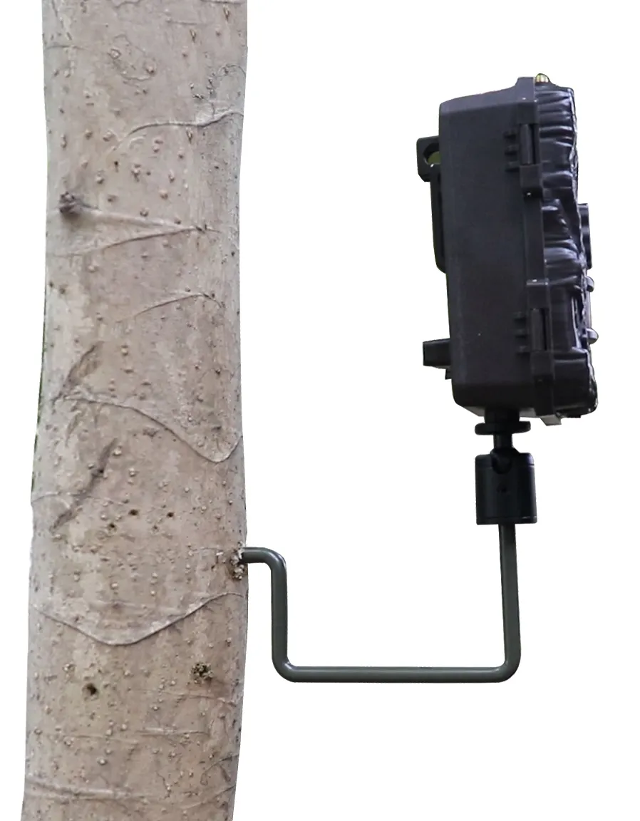 Tree screw mount for hunting accessories and good quality 360 degree hunting trail camera mount