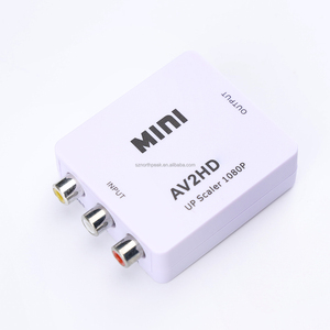1080p Mini AV2HD <strong>Converter</strong> AV to HD Adapter for Audio Video <strong>Converter</strong> to <strong>HDMI</strong> - Product Image 4