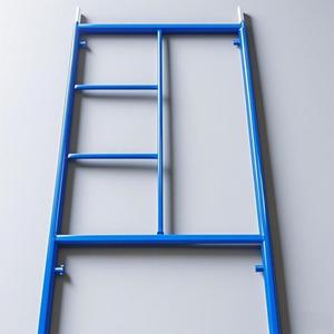 Zwei schicht iges bewegliches verzinktes Stahlgerüst mit Leiter licht H-Rahmen konstruktion für den Hochbau - Product Image 4
