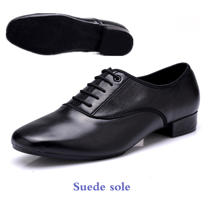 Semelle en daim noir 2,5 cm
