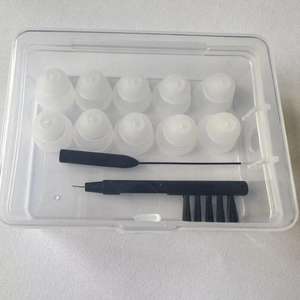 כיפות שמיעה מעושן ליד כיפות סגור כיפות תקע עבור <span class=keywords><strong>resound</strong></span> סגנון מתאים rite rite פתוח bte עם מברשת נקי ונשא במקרה - Product Image 5