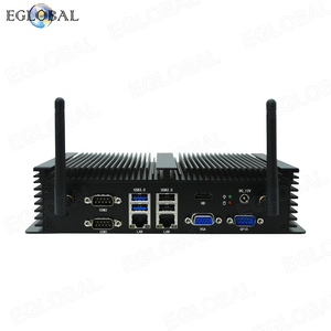 Fanless Mini PC Haswell 22nm CPU Intel Core I7 4578U 2 X RJ45 Intel 2.5G 2LAN <strong>Windows</strong> 10 Linux <strong>Embedded</strong> IoT Industrial <strong>Computer</strong> - Product Image 3