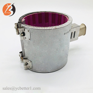 High Temperature up to 700C Red Ceramic Band <strong>Heater</strong> - Product Image 5