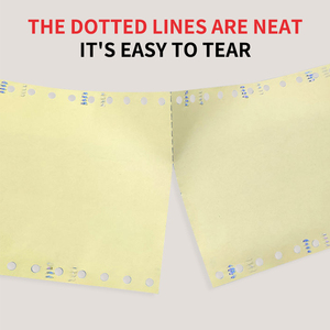 Groothandel 120Mm Computer Doorlopend Papier 2-laags Zelfgemaakt Papier 500 Pagina Voor Ktv Hotel Kantoorpapier Apotheek Receptblad - Product Image 3