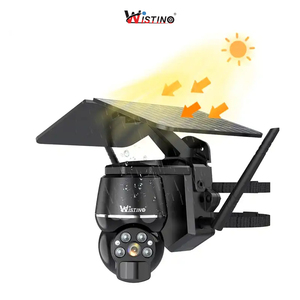 Wistino Icam 4MP Solar Wireless 4G <strong>Camera</strong> Motion Detection Colorful Night Vision Ubox Solar <strong>Camera</strong> - Product Image 1