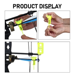 SPG Archery Compound Bow <strong>String</strong> Tuning Level Combination Set Plastic <strong>D</strong> <strong>Loop</strong> Rope Carbon Arrow Rest Adjustable Accessories - Product Image 6