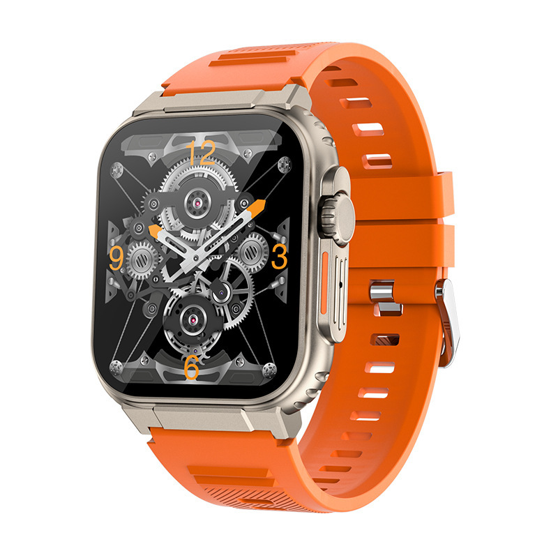 Orange and Silver