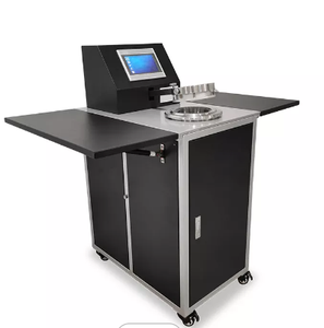 Probador de transpirabilidad de Textiles, máquina de prueba, equipo de prueba para permeabilidad al aire de los textiles, ASTM D737