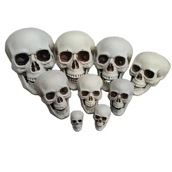 Newest Halloween Brainbone Realistic Bones Haunted House Escape Horror Props Halloween Decorations