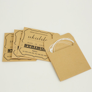Venta directa de fábrica-Cuerdas de guitarra de nailon universales para jugadores de ukelele Juego de cuerdas de ukelele Accesorios de piezas de instrumentos de cuerda - Product Image 3
