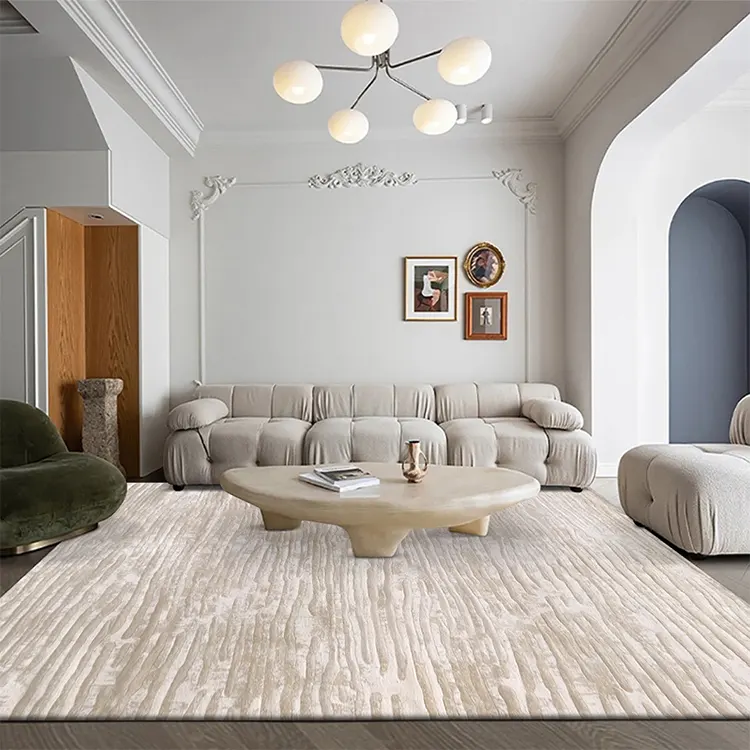 Tappeto da soggiorno personalizzato grande tappeto lavabile