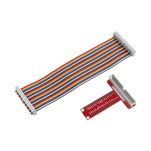 GPIO-Verlängerung platine Typ T mit 40-poligem Flach kabel für Raspberry Pi B .. - Product Image 1