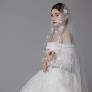 सुरुचिपूर्ण सरल और मीठा एकल-कंधे की ब्राइडल शादी पोशाक पोशाक भव्य डिजाइन समर्थन - Product Image 4