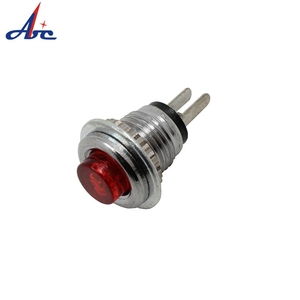 Nhà Máy Giá ds101 mini Kim Loại push button chuyển 8 mét Red Green 2pin 1NO - Product Image 3