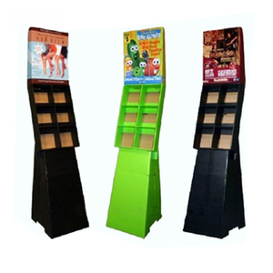 Funko Pop tông Pocket <span class=keywords><strong>Rack</strong></span> hiển thị Pop giấy sàn hiển thị đứng với di động cho DVD/VCD/Sách - Product Image 4