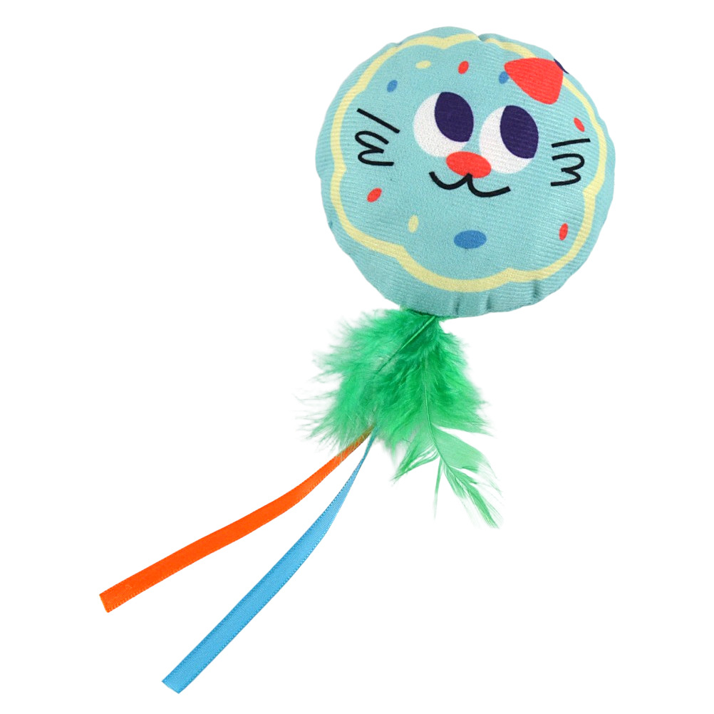 13 round - blue cat