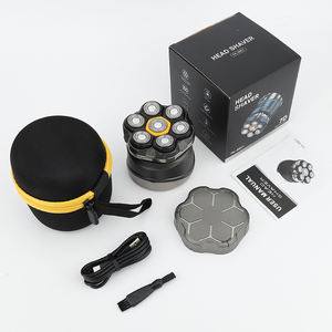 Lanumi FK-8801 IPX6 Водонепроницаемая мужская электробритва 1400 мАч 8500 об/мин Вращающаяся бритва 7D магнитная головка лезвия для лысых мужчин - Product Image 6