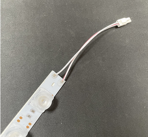 DC24V 22วัตต์18Leds 1เมตรอลูมิเนียมแถบนำแสงแถบที่มีเลนส์สำหรับกล่องไฟ