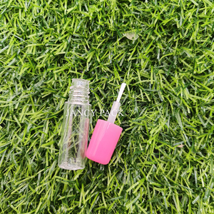 ขวดใส่น้ำมันทาเล็บสำหรับทดสอบตัวอย่างน้ำมันลิปกลอสสีชมพูขนาดเล็ก2.5มล. - Product Image 4