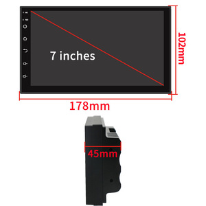 CarPlay-Funktion 7 Zoll 1 16G 2 Din GPS-Navigation Autozubehör eingebaut in Android IOS Auto <span class=keywords><strong>MP5</strong></span> Radio Stereo DVD-<span class=keywords><strong>Player</strong></span>