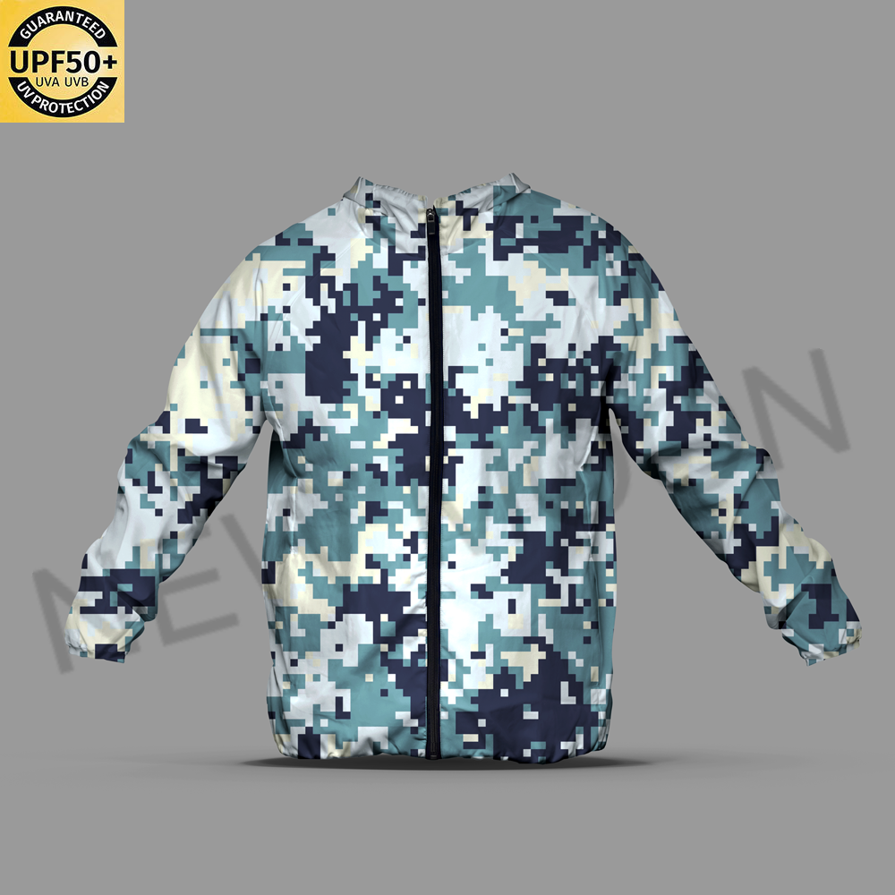 Camouflage blue