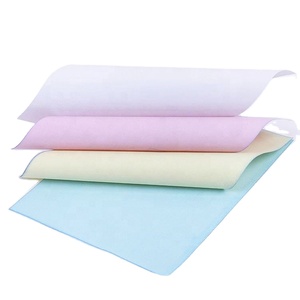 Papel de computadora de alta calidad Formas continuas Impresión de 3 capas Rosa Amarillo Verde - Product Image 1