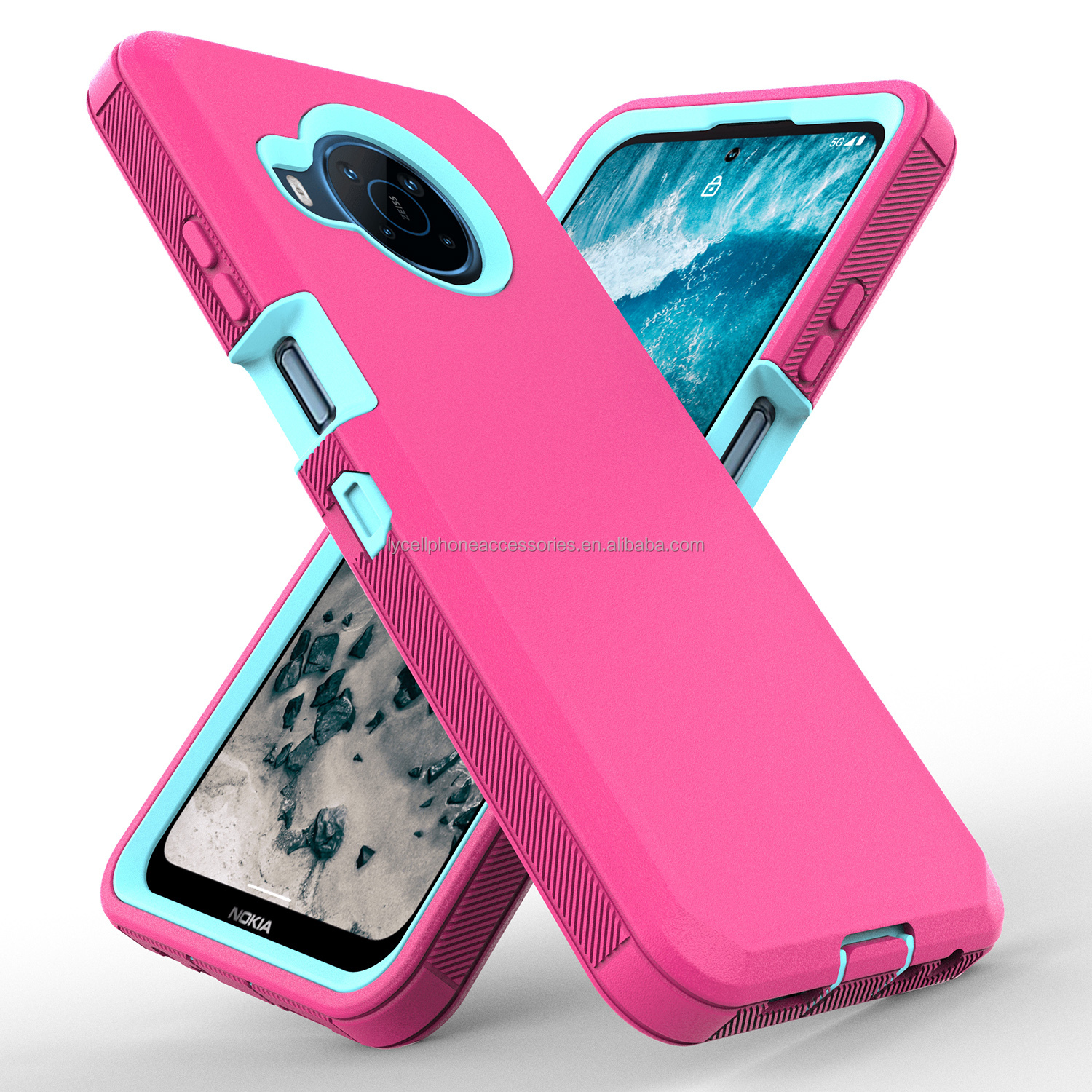 Pink+teal