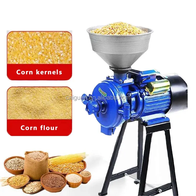 Hot Sale Popular Professional Moving Easily Grain Milling Grind Machine Corn Mill Grinder Machine