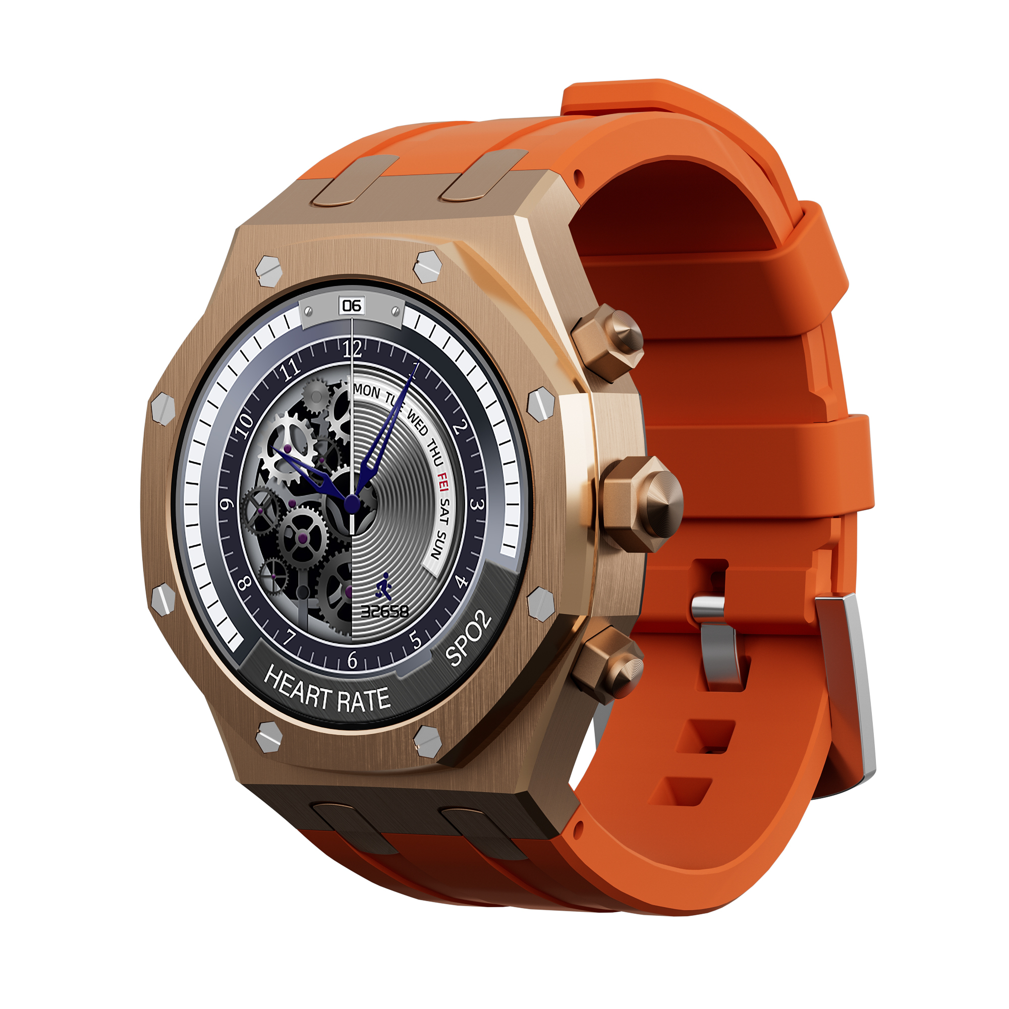 Or rose + orange