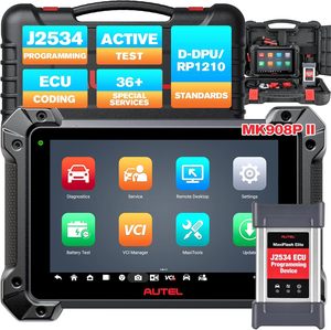 ECU-Codierung J2534 Programmierung Bidirektional 36 Services AutoAuth für FCA SGW Autel Scanner Maxicom MK908 Pro II PK Ms909/Mk908p - Product Image 1