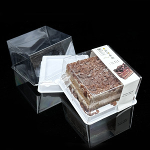 กล่องเค้กพลาสติกใสพร้อมฝาปิดกล่องเค้กทิรามิสุกล่องเค้กพลาสติกใส - Product Image 5