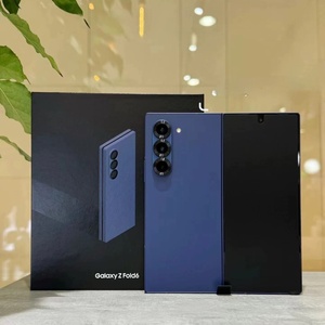 7.6โทรศัพท์ SAM Galaxy Z Z Fold 6 Ai "4400mAh Snapdragon 8 Gen 3 Ai แก้ไขภาพหน้าจอขนาดใหญ่ปลดล็อก99% สมาร์ทโฟนแอนดรอยด์รุ่นใหม่