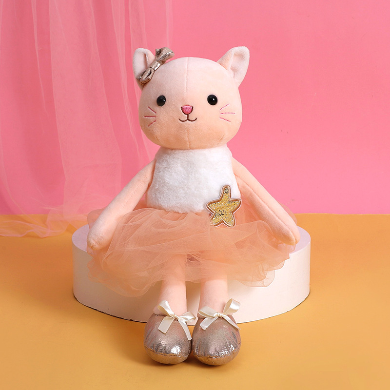 Gato ballet naranja