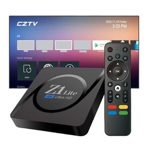 Z1ไลท์กล่องสมาร์ททีวีคุณภาพสูง4K แอนดรอยด์10พร้อม2.4G + 5G สำหรับ IPTV APK Quad Core Processor ALLWINNER H313 - Product Image 1
