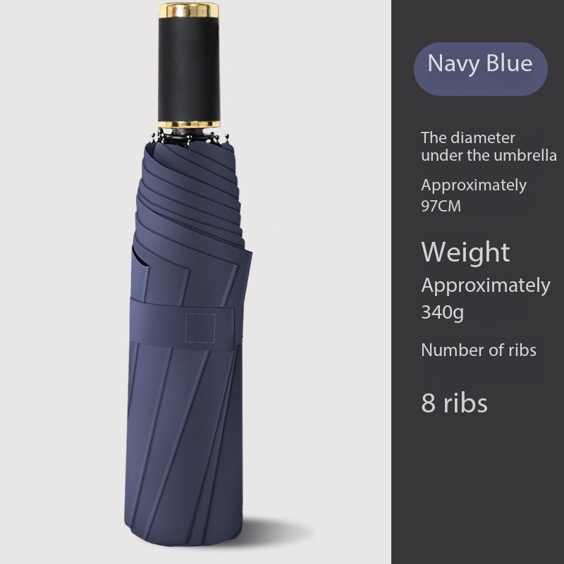 Manuel haut de gamme à huit os Bleu Marine