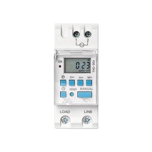 THC-15A 48VDC Digital Timer Schalter 16A Auto Light Control Programmier barer Din Rail Mounted Switch Elektrik Timer - Product Image 3